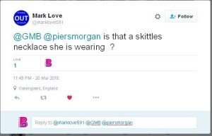 GMB Twitter Skittles