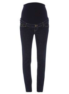 Dorothy Perkins Maternity Indigo Authentic Over The Bump Jeans