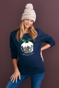Christmas Pudding Sweater