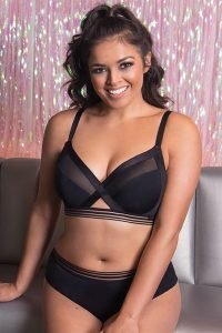 Curvy Kate Unwind Black Bralette