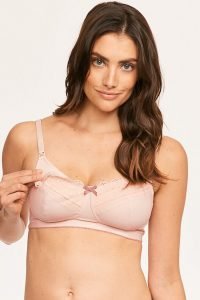 Champagne Pink Nursing Bra