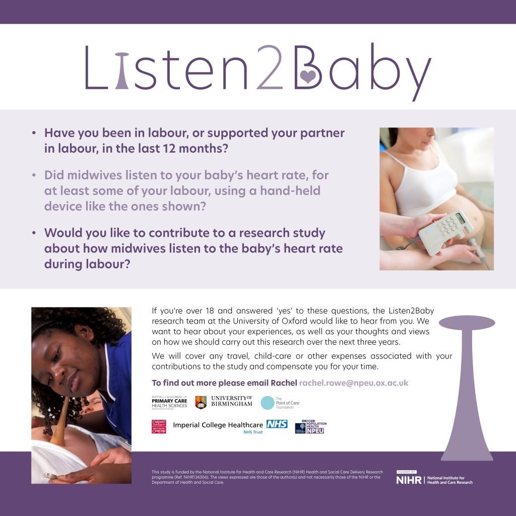 Listen 2 Baby ad poster