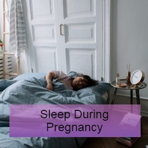 a woman with dwarfism is asleep in bed - research and guidelines on sleep in pregnancy