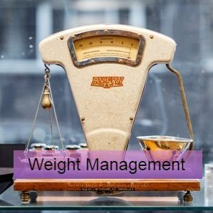 a pair of scales - research and guidelines on weight management